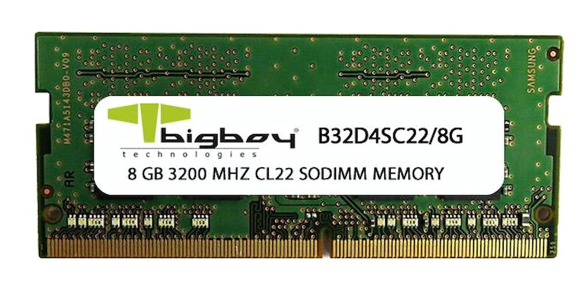 Bigboy B32D4SC22/8G 8 GB DDR4 1x8 3200 MHz Ram