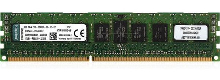 Kingston KVR16R11S4 8 GB DDR3 1x8 1600 MHz Ram