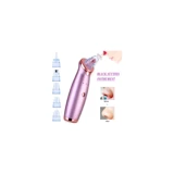 Xinh 450 mAH Tüm Ciltler İçin 5 Başlıklı Şarjlı Vakumlu Yüz Temizleme Cihazı Pembe