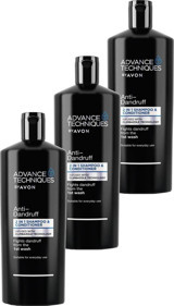 Avon Advance Techniques Kepek Karşıtı Tüm Saçlar İçin Saç Kremi 3x700 ml