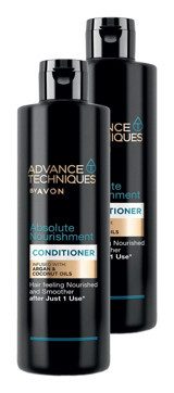 Avon Advance Techniques Argan Yağlı Besleyici-Onarıcı Tüm Saçlar İçin Saç Kremi 2x250 ml