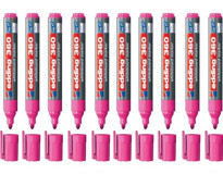 Edding 360 10 Adet Doldurulabilir Silinebilir Pembe Tahta Kalemi
