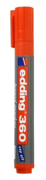 Edding 360 1 Adet Doldurulabilir Silinebilir Kırmızı Tahta Kalemi