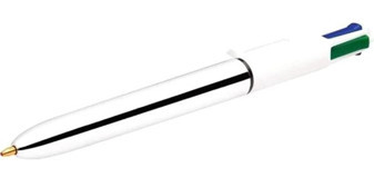 Bic Plastik 4 Renkli 0.7 mm Çok Renkli Tükenmez Kalem Seti