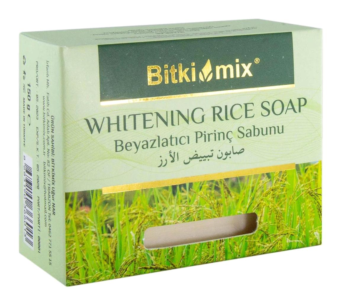 Bitkimix Beyazlatıcı Organik Pirinç Sabun 150 gr