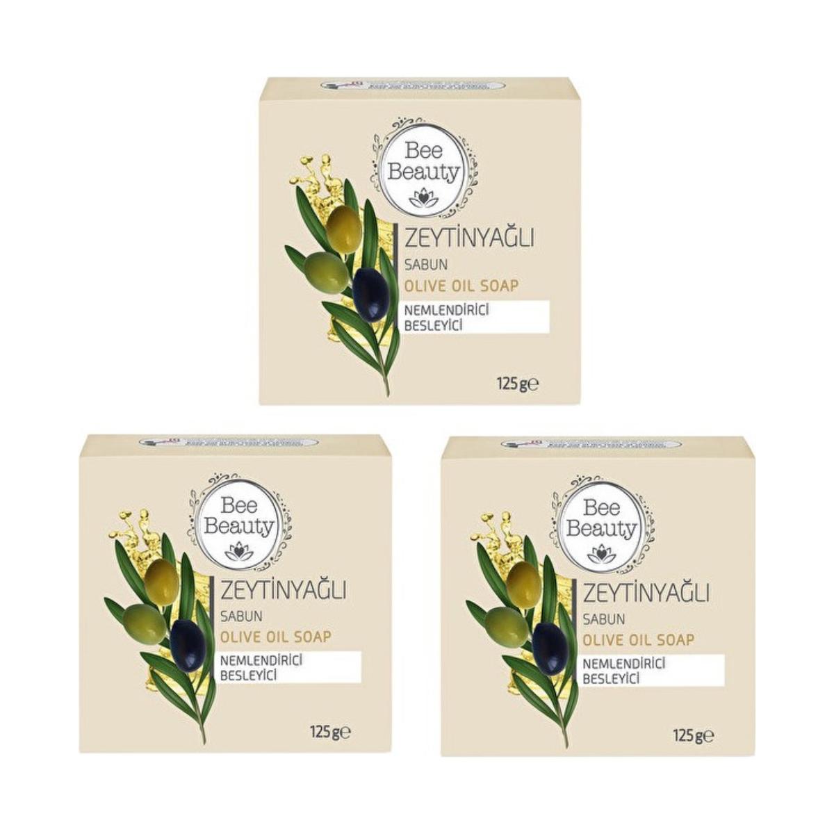 Bee Beauty Zeytinyağlı Sabun 3x125 gr