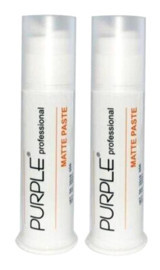 Purple Professional Matte Paste Mat Krem Sert Organik 2x100 ml Wax