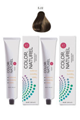 Color Naturel 5.11 Küllü Kahve Krem Saç Boyası 2x100 ml