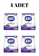 Abc Matik Lavanta Tazeliği Renkliler ve Beyazlar İçin 40 Yıkama Toz Deterjan 4x1.5 kg