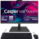 Casper Nirvana A60.5700-DF00X-V Dahili Radeon RX Vega 8 AMD Ryzen 7 5700U 32 GB Ram 1 TB SSD Tower FreeDos 23.8 inç Monitörlü Masaüstü Bilgisayar