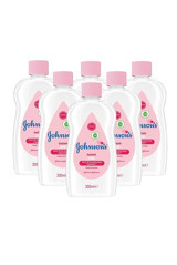 Johnson's Hipoalerjenik Bebek Masaj Yağı 6x300 ml