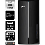 Acer Aspire TC1760 DTBHUEM005P411 Harici Radeon RX 550 Intel Core i5 12400 16 GB Ram 256 GB SSD Tower Windows 11 Pro Masaüstü Bilgisayar + PER4 BELLEK