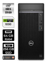 Dell OptiPlex 7010MT N010O7010MTU Harici GeForce GT 1030 Intel Core i5 13500 64 GB Ram 256 GB SSD Tower FreeDos Masaüstü Bilgisayar + PER4 BELLEK