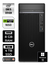 Dell OptiPlex 7010MT N010O7010MTU Harici GeForce GTX 1650 Intel Core i5 13500 8 GB Ram 4 TB SSD Tower Windows 11 Pro Masaüstü Bilgisayar + PER4 BELLEK