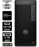 Dell OptiPlex 3000MT N010O3000MTACP395 Harici Radeon RX 550 Intel Core i5 12500 48 GB Ram 4 TB SSD Tower Windows 11 Home Masaüstü Bilgisayar + PER4 BELLEK