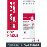 Diadermine Lift + Super Filler Hassas Ciltler için Göz Çevresi Krem Tüp 15 ml