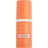 Revolution Vitamin C Brightening Tüm Ciltler için Evet Göz Altı Krem Pompalı 15 ml