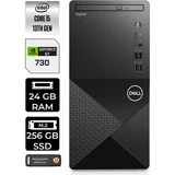 Dell Vostro 3020 N2054VDT3020MTUP371 Harici GeForce GT 730 4 GB Intel Core i5 13400 24 GB Ram 256 GB SSD Tower Windows 11 Home Masaüstü Bilgisayar + PER4 BELLEK