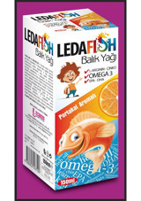 Ledapharma Ledafish Omega 3 Balık Yağı Şurup 150 ml