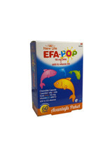 New Life Efa Pop Çiğnenebilir Omega 3 Kapsül 60 Adet
