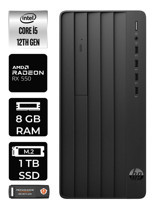 HP Pro Tower 290 G9 6D3A5EA Harici Radeon RX 550 Intel Core i5 12500 8 GB Ram 1 TB SSD Tower Windows 11 Home Masaüstü Bilgisayar + PER4 BELLEK