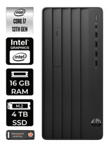 HP Pro Tower 290 G9 8T2X2ES Dahili Intel UHD Graphics Intel Core i7 13700 16 GB Ram 4 TB SSD Tower FreeDos Masaüstü Bilgisayar + PER4 BELLEK