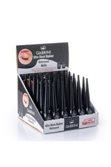 Gabrini Joseph Global Black No:01 Suya Dayanıklı Mat Pastel Siyah Likit Eyeliner