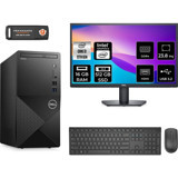 Dell Vostro 3910MT N3563VDT3910MNT312 Dahili Intel UHD Graphics Intel Core i3 12100 16 GB Ram 512 GB SSD Tower FreeDos 23.8 inç Monitörlü Masaüstü Bilgisayar + PER4 BELLEK