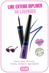Callista Line Extend No:06 Mat Pastel Açık Mor Likit Eyeliner