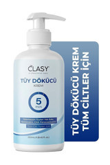 Clasy Tüm Ciltler İçin Tüm Vücut Genital Bölge Erkek Tüy Dökücü Sprey 250 ml