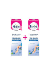 Veet Smooth & Fresh Tüm Ciltler İçin Tüm Vücut Genital Bölge Kadın Tüy Dökücü Sprey 2x100 ml