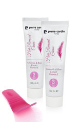 Pierre Cardin Papatya Özlü Tüm Ciltler İçin Tüm Vücut Genital Bölge Kadın Tüy Dökücü Sprey 2x100 ml