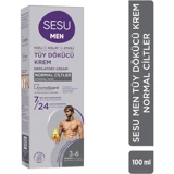 Sesu Normal Ciltler İçin Tüm Vücut Genital Bölge Erkek Tüy Dökücü Sprey 100 ml