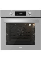 Silverline BO6504S01 72 Lt A Enerji Sınıfı Dijital Retro Tam Boy Ankastre Fırın Gri