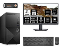 Dell Vostro 3910MT N7598VDT3910MNT401 Dahili Intel UHD Graphics Intel Core i7 12700 8 GB Ram 256 GB SSD Tower Windows 11 Pro 21.5 inç Monitörlü Masaüstü Bilgisayar + PER4 BELLEK