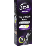 Sesu Tüm Ciltler İçin Tüm Vücut Genital Bölge Erkek Tüy Dökücü Sprey 100 ml