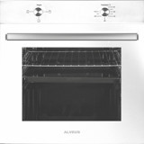 Alveus MFA 604 61 Lt A Enerji Sınıfı Analog Modern Tam Boy Ankastre Fırın Beyaz