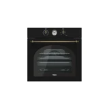 Teka HRB 6300 AT 70 Lt A Enerji Sınıfı Analog Rustik Tam Boy Ankastre Fırın Siyah