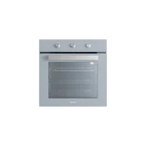 Silverline BO6503S01 72 Lt A Enerji Sınıfı Analog Retro Tam Boy Ankastre Fırın Gri