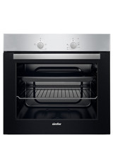 Simfer 7301 A Enerji Sınıfı Analog Retro Tam Boy Ankastre Fırın Inox