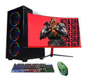 Ramtech FullForce FF85 Harici GeForce GTX 1650 Intel Core i5 6500 16 GB Ram 1 TB HDD + 256 GB SSD Tower FreeDos 23.6 inç Monitörlü Masaüstü Bilgisayar