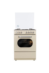 Vestel SF 8400 RETRO 66 Lt Ocaklı A Enerji Sınıfı Analog Retro Doğalgaz Tam Boy Solo Fırın Bej
