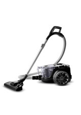Karaca Vantuz Action Force F3 899 W Hepa Filtreli 2 lt Kapasiteli Toz Torbasız Süpürge Siyah