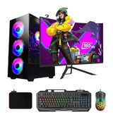 Ramtech TKX95 Harici Radeon RX 580 AMD Ryzen 5 3600 32 GB Ram 1 TB HDD + 256 GB SSD Tower FreeDos 24 inç Monitörlü Masaüstü Bilgisayar