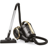Goldmaster GM-7560 800 W Hepa Filtreli 3.5 lt Kapasiteli Toz Torbasız Süpürge Altın Siyah