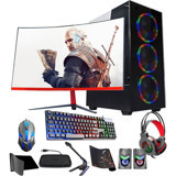Ramtech FullForce FF86 Harici GeForce GTX 1050 Ti Intel Core i5 6500 16 GB Ram 1 TB HDD + 256 GB SSD Tower FreeDos 23.6 inç Monitörlü Masaüstü Bilgisayar
