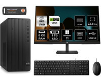 HP Pro Tower 290 G9 8T2X0ESMNT3353 Harici GeForce GT 1030 Intel Core i3 13100 8 GB Ram 1 TB SSD Tower Windows 11 Home 23.8 inç Monitörlü Masaüstü Bilgisayar + PER4 BELLEK