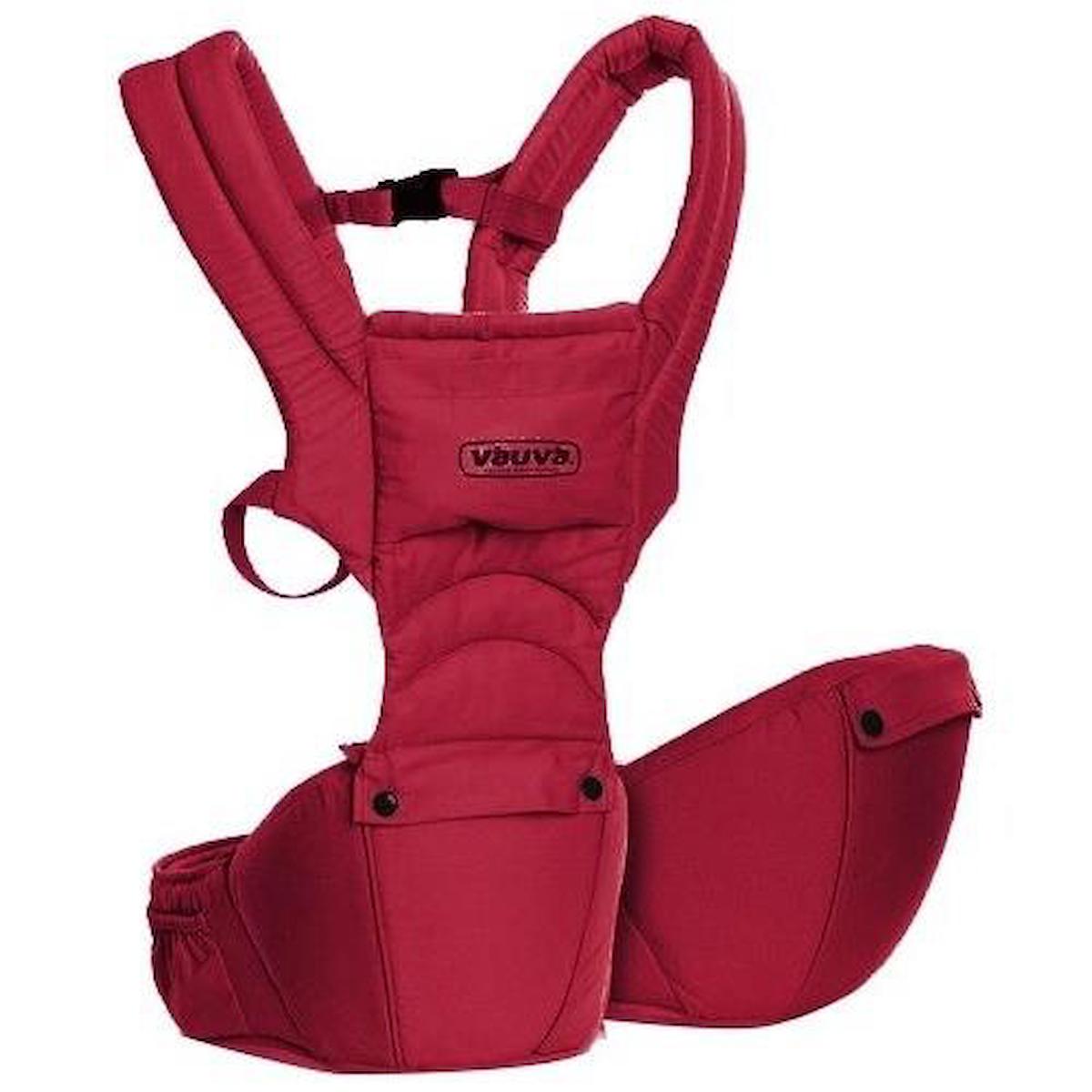 Tommy Baby Vauva Hipstar 4-12 kg Kapasiteli Oturaklı Her Yöne Kanguru Bordo