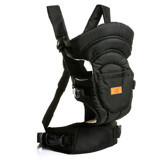 Baby Plus Class 4-12 kg Kapasiteli Oturaklı Kanguru Siyah