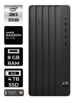 HP Pro Tower 290 G9 8T2X0ES Harici Radeon RX 550 Intel Core i3 13100 8 GB Ram 4 TB SSD Tower Windows 11 Home Masaüstü Bilgisayar + PER4 BELLEK